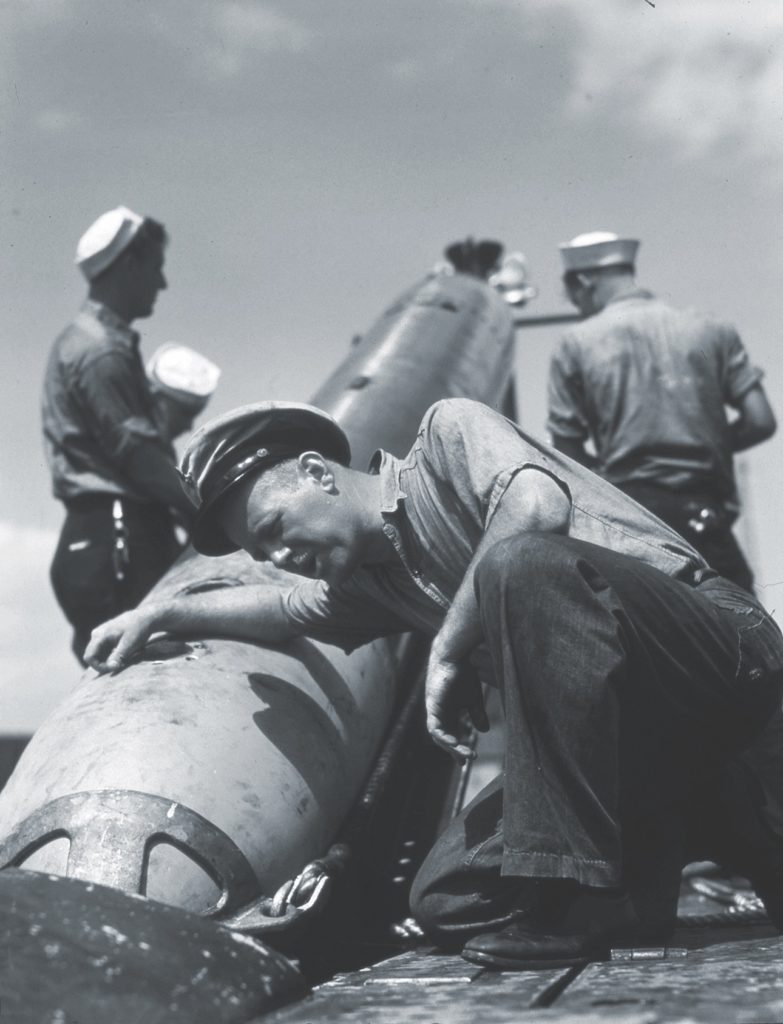 By fall 1943, with torpedo defects largely corrected and more seasoned crew aboard, subs’ lethality increased. As Japan began moving more troops by sea the following year, ship sinkings—and the death toll—escalated. (PhotoQuest/Getty Images)
