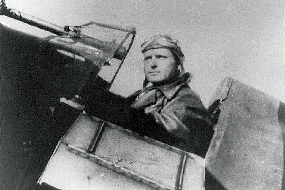 Frank Tinker was the leading American fighter pilot of the war. (HistoryNet Archives)