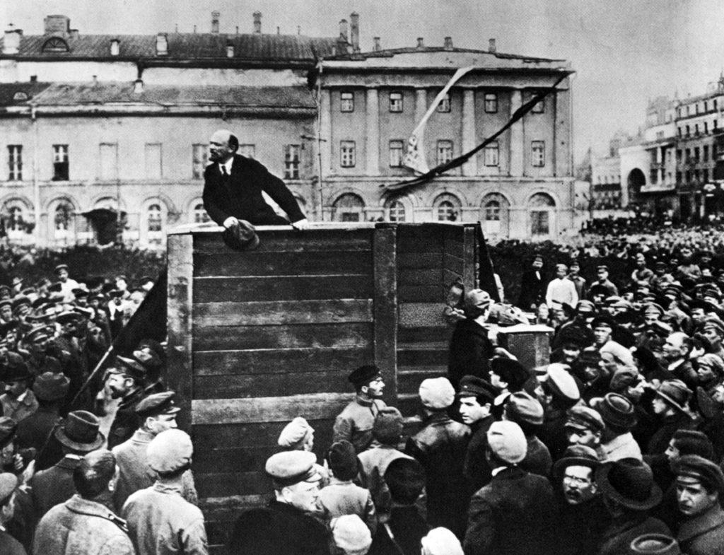 Lenin Speaks In Sverdlov Square | HistoryNet