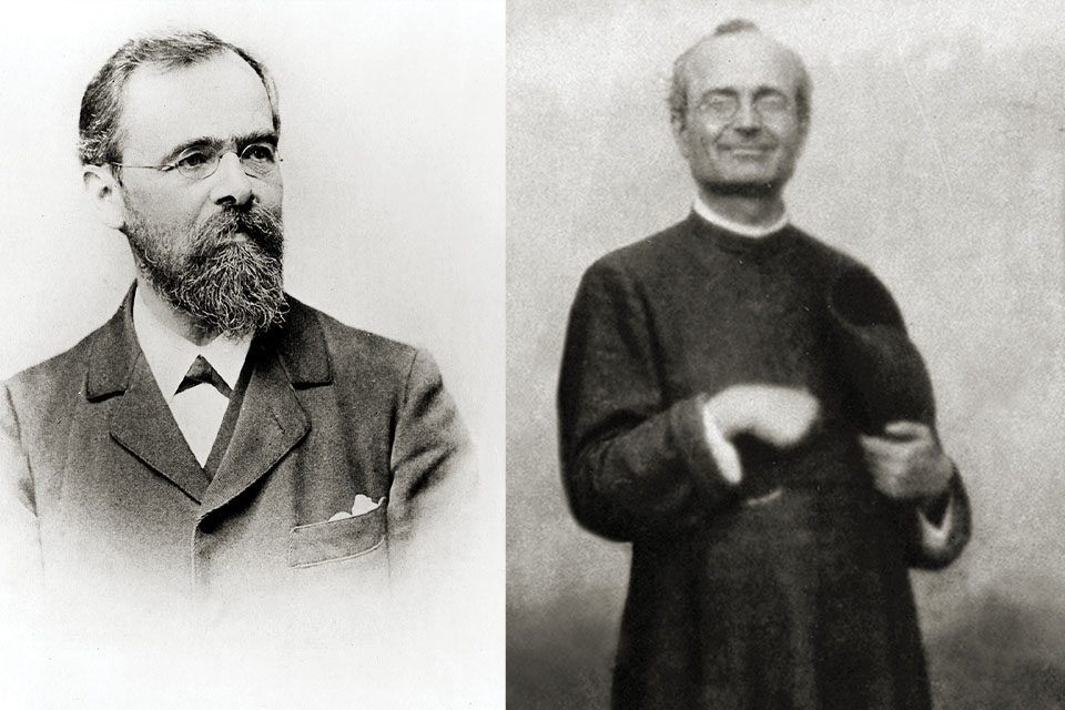 From left: German inventor Carl Linde; Abbe Audiffren, a Cistercian monk in Grasse, France. (Science & Society Picture Library/Getty Images; AP Photo/Jim Cole)