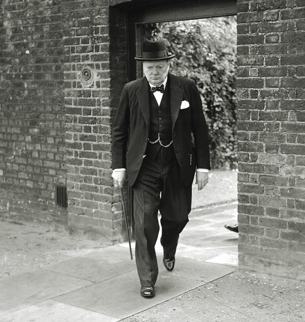 Winston Churchill was shocked when Jones briefed him in June 1940 on the Germans’ accomplishment, calling it “one of the blackest moments of the war.” (Popperfoto via Getty Images)