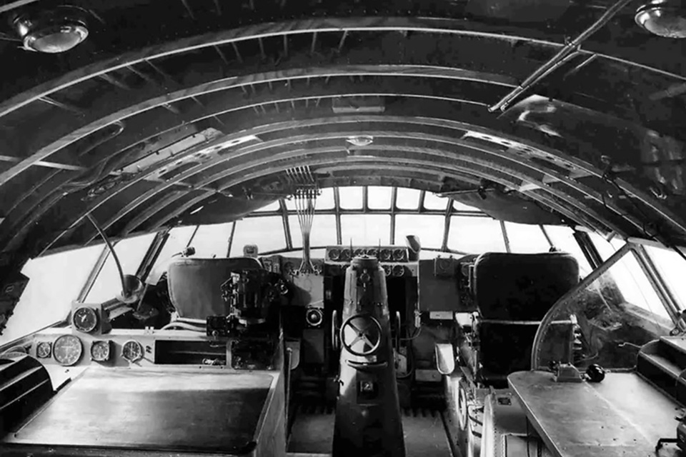 The Latécoère 631’s cockpit was notably spacious. (Old Machine Press)