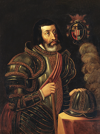 Spanish conquistador Hernán Cortés