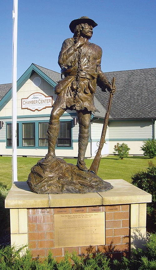 2003 Jim Bridger statue, by Ott Jones