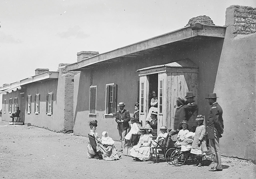 Fort Garland, Colorado Territory, in the 1860s