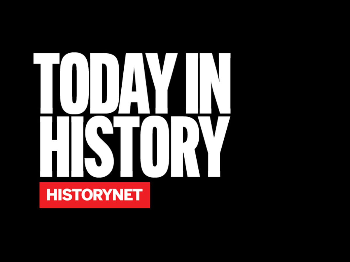 Today in History banner