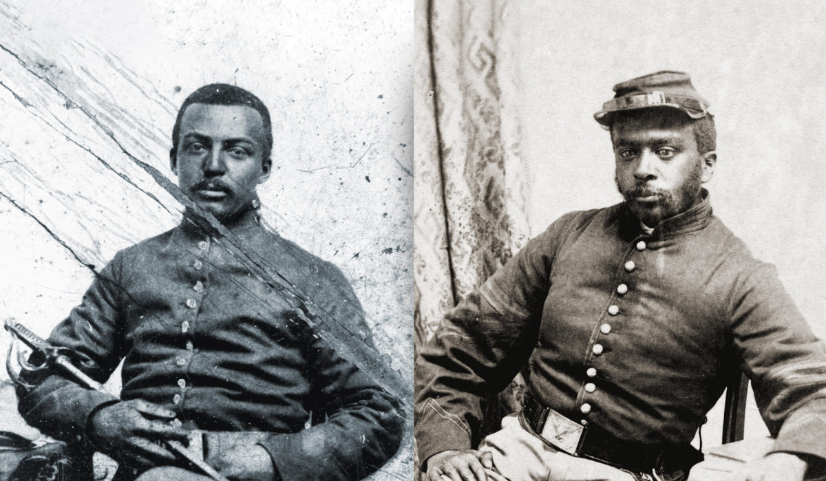 Black troopers of the 5th Massachusetts Cavalry