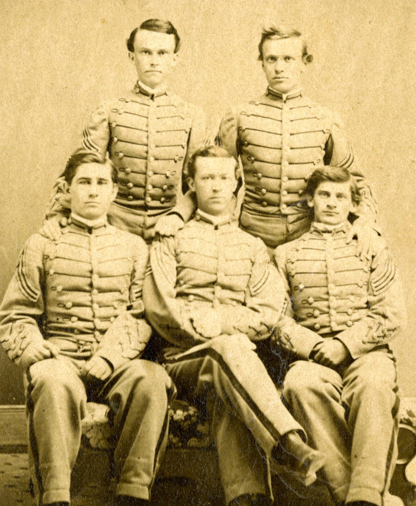 VMI cadets of the class of 1867