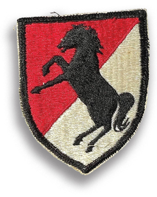 Photo of 11th Armored Cavalry "Blackhorse" Regiment patch