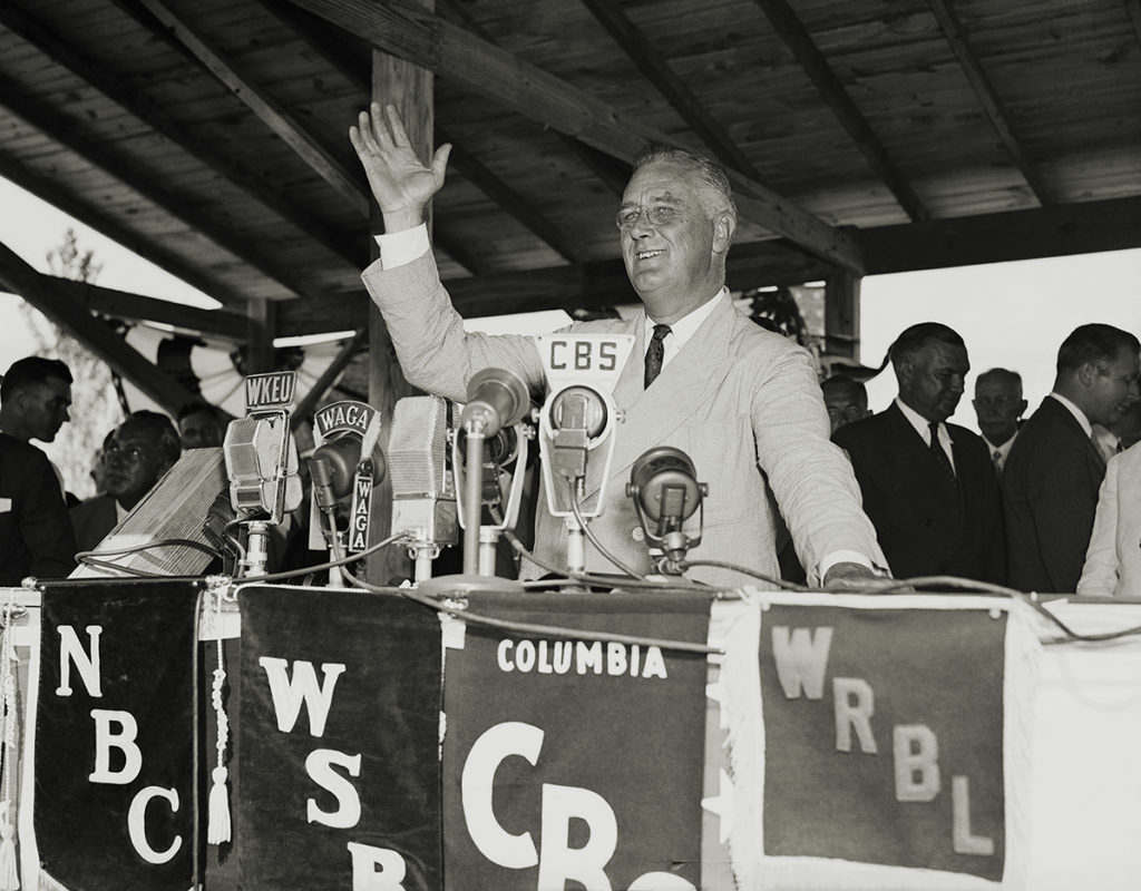 Roosevelt in Georgia as he dedicated a rural electrification project, was heartened about his wager on the primary process by Floridian Claude Pepper’s defeat of a conservative challenger. 