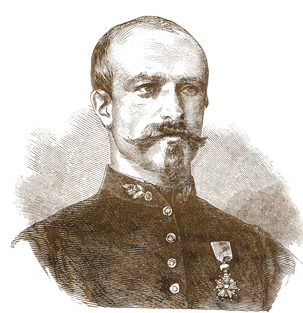 Captain Jean Danjou portrait