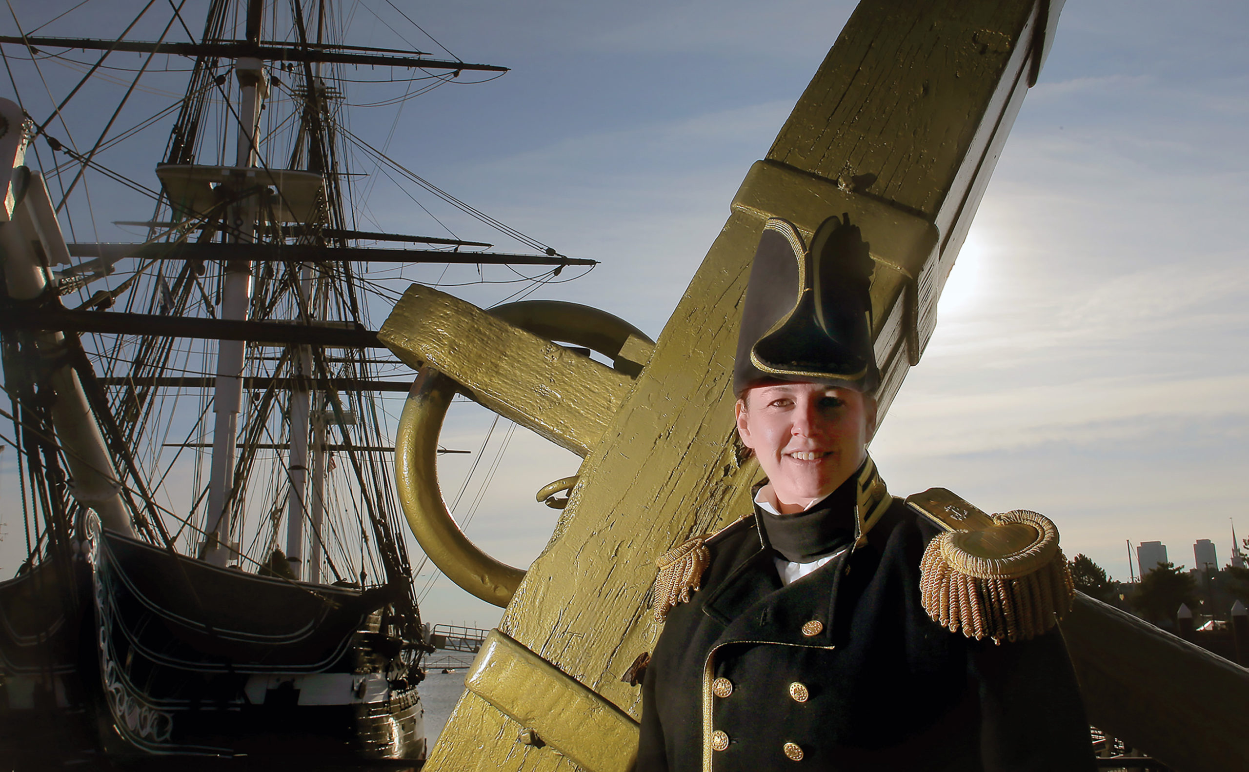 Old Ironsides Gets its First Female Commanding Officer