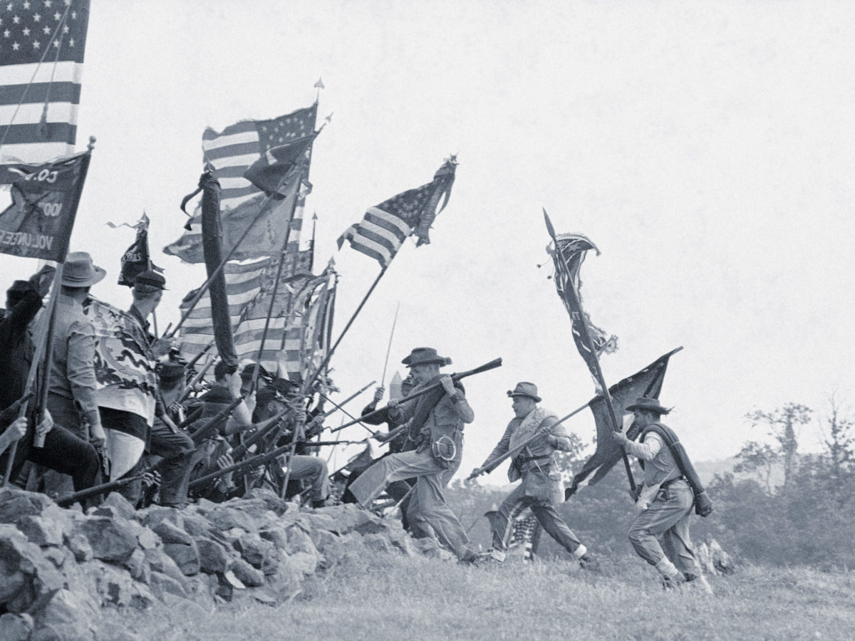Pickett’s Charge reenactment, 1963