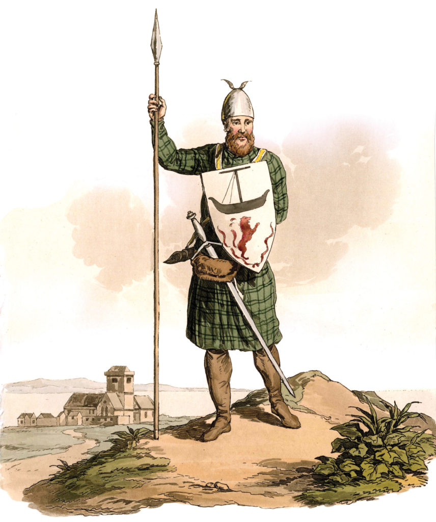 Scottish noble in Wallace's cavalry