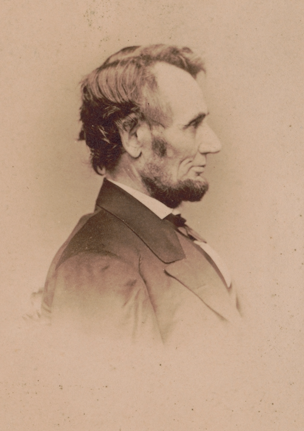 Abraham Lincoln photographed by Brady