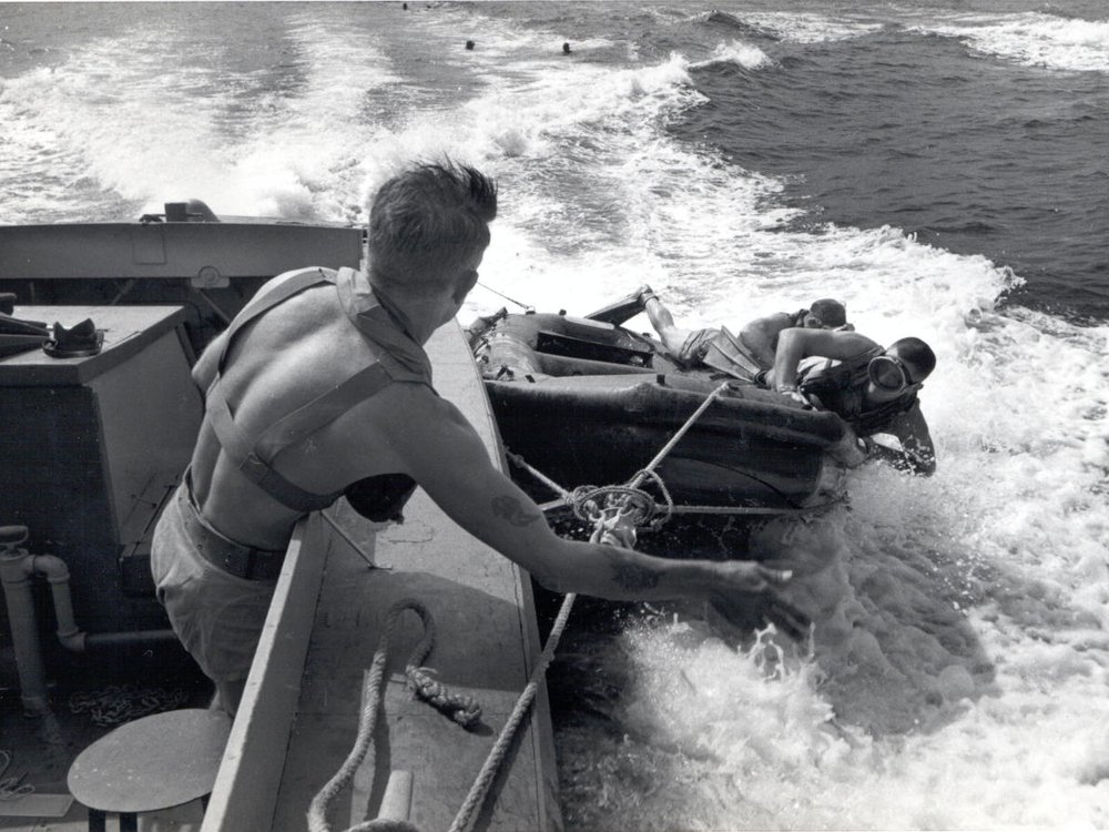 Combat Condoms and Rubber Fins: The Underwater Demolition Teams of WWII