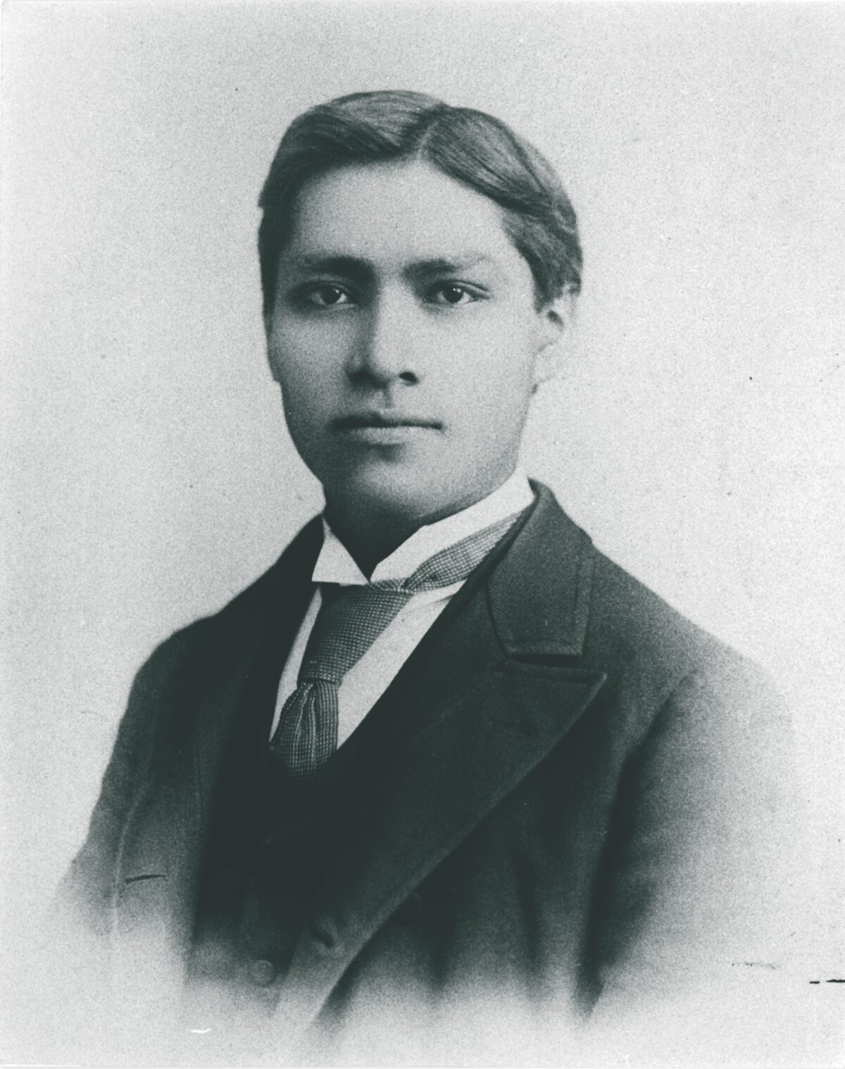 Dr. Montezuma in his early 20s around 1890. (National Archives.)