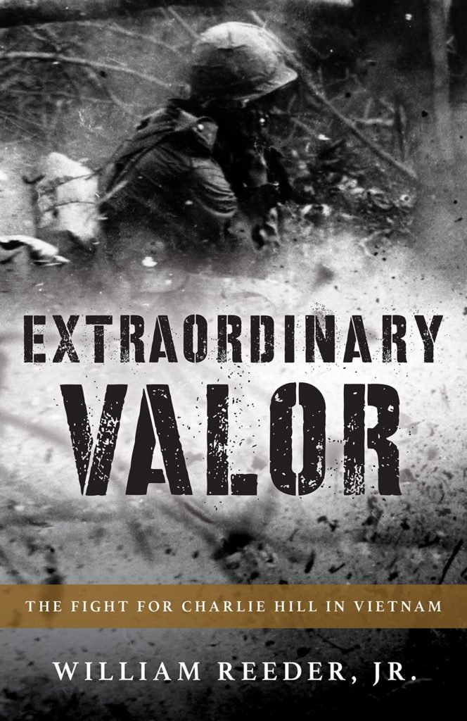 Extraordinary Valor: The Fight for Charlie Hill in Vietnam book cover.