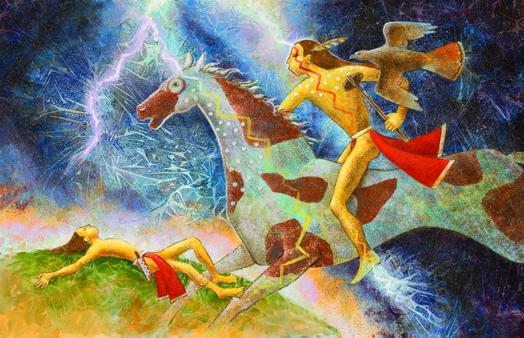 A Lakota Artist Who Brings to Life Sioux Legends