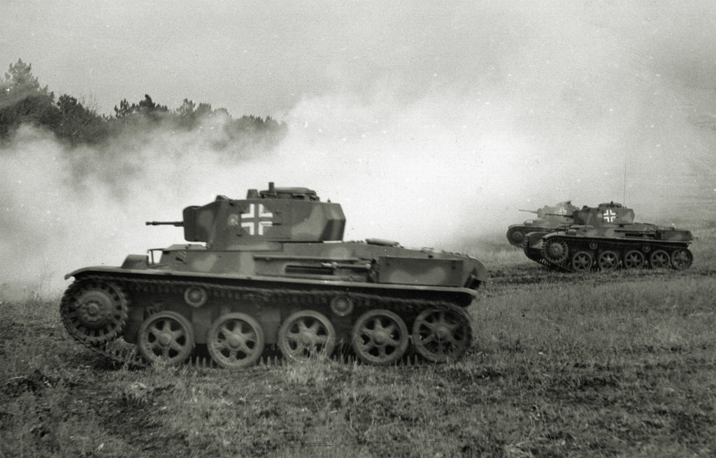 Hungarian 38M Toldi light tanks