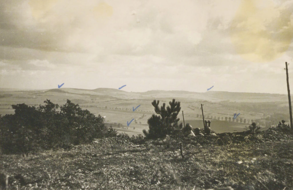 patton-marked-german-outposts-nancy-france-ww2