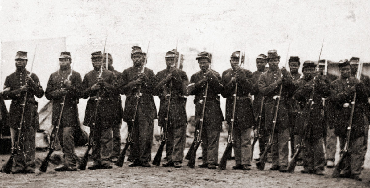 2nd USCT in camp