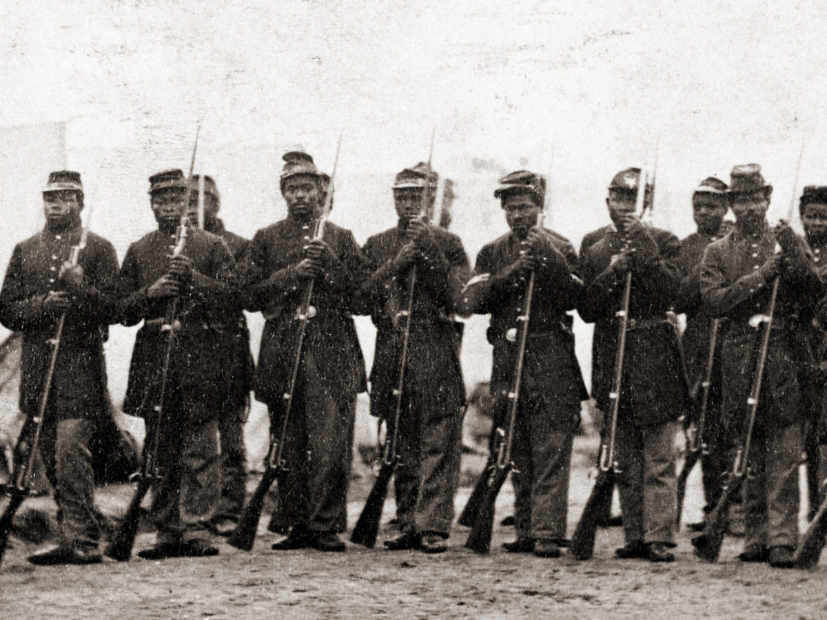 2nd USCT in camp