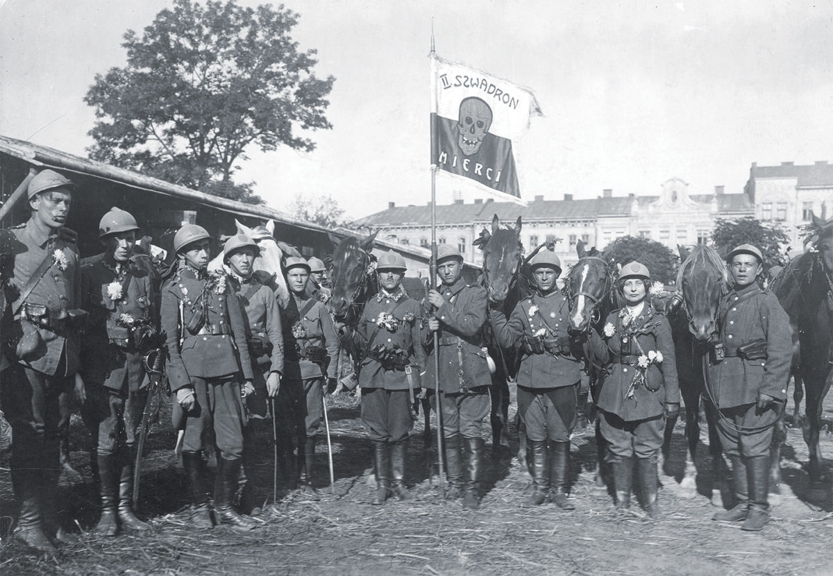 Photo of Death Squad Polish Volunteers Lviv 1920