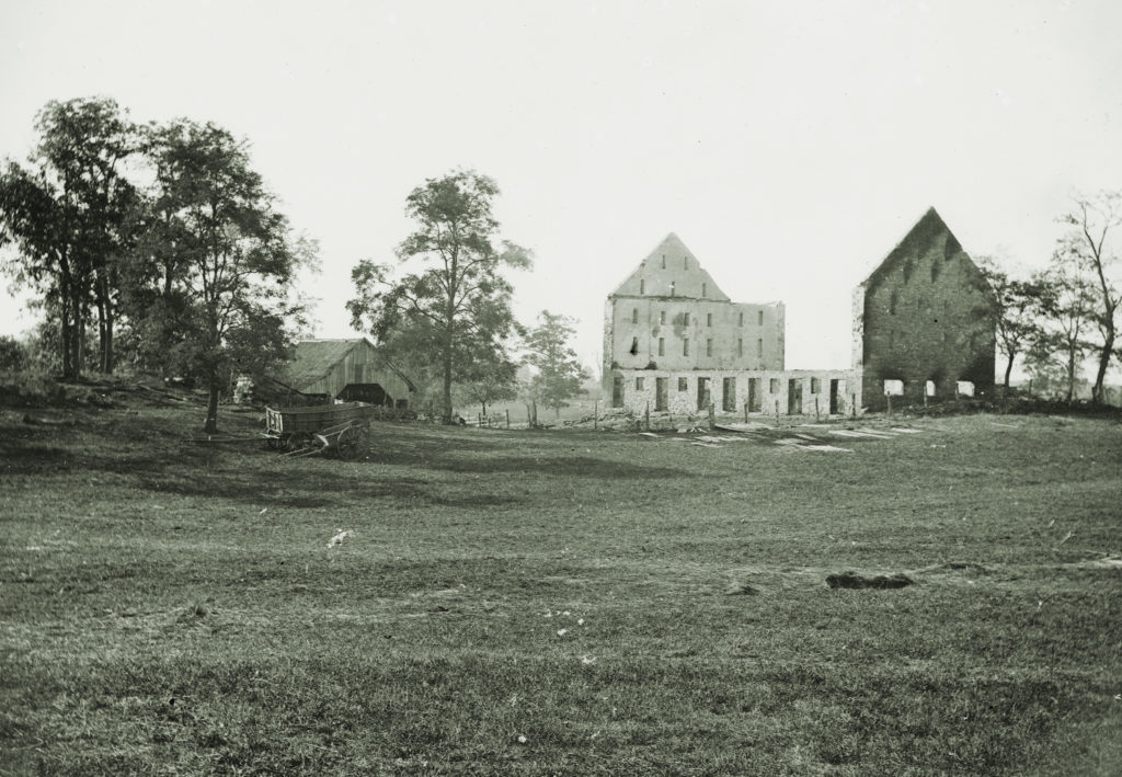 Ruins of Reel family barn, Sharpsburg
