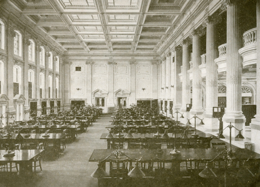 Interior of Wisconsin Historical Society