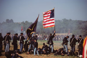 Photo from BATTLE OF GETTYSBURG 125TH ANNIVERSARY REENACTMENT GETTYSBURG PENNSYLVANIA USA