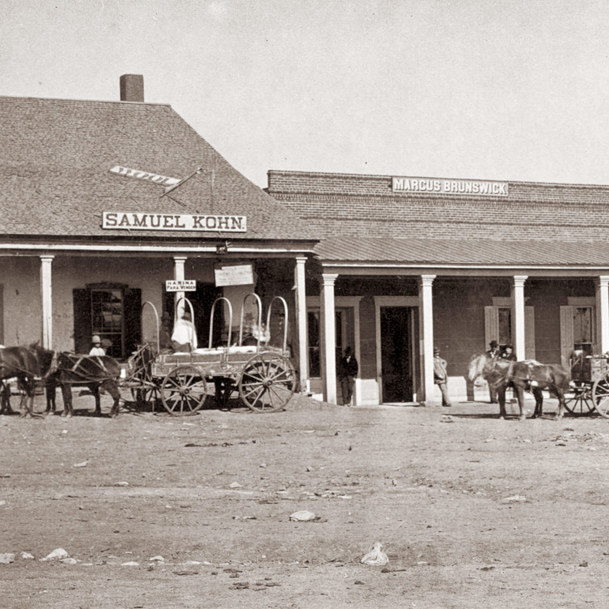 Kohn family store, New Mexico Territory
