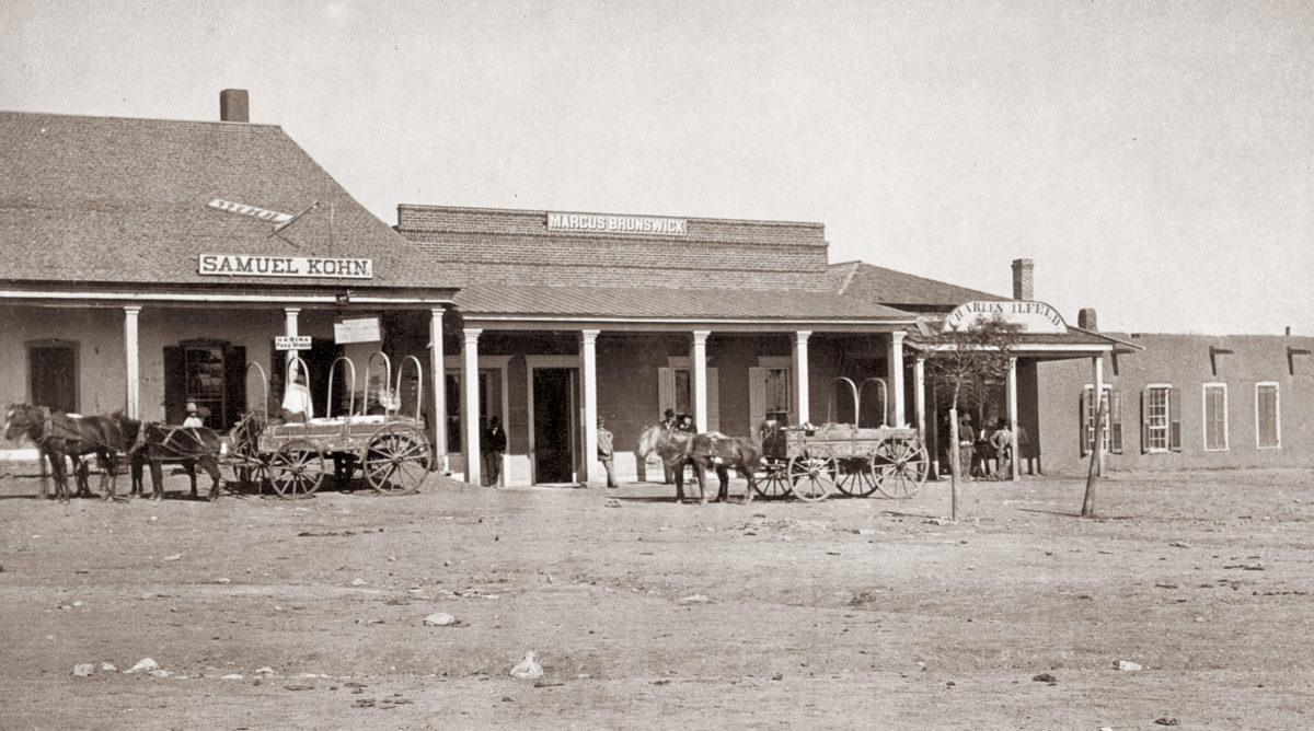 Kohn family store, New Mexico Territory
