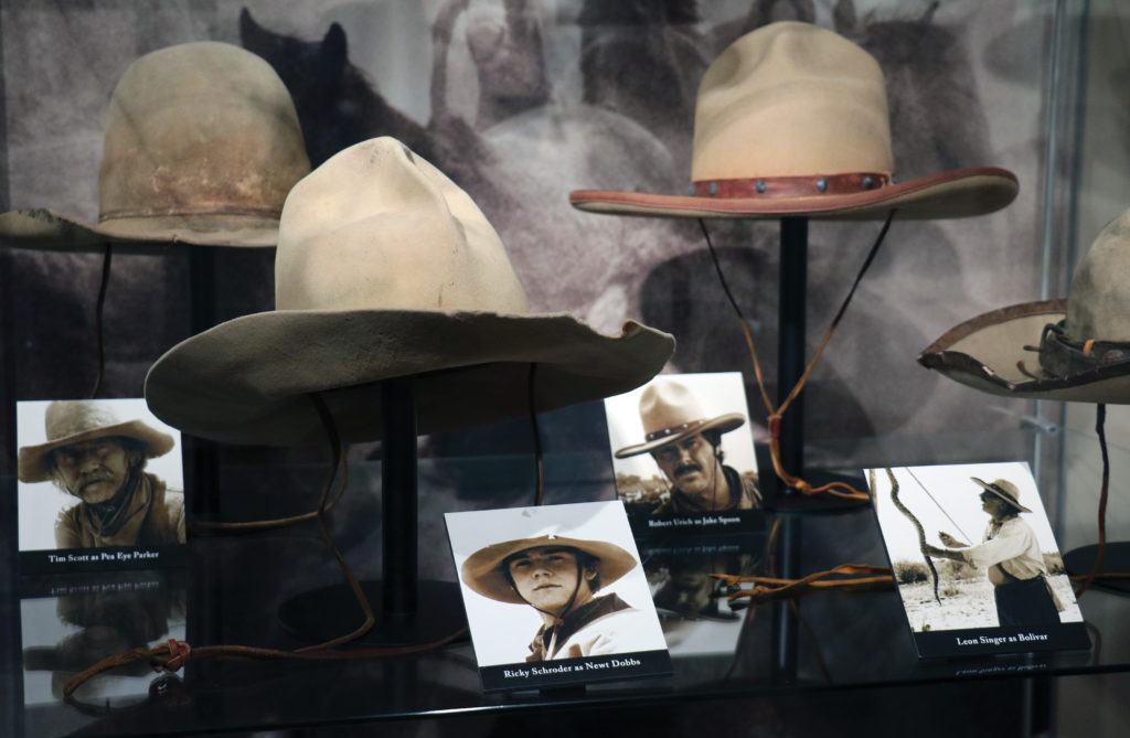 Lonesome Dove display of hats