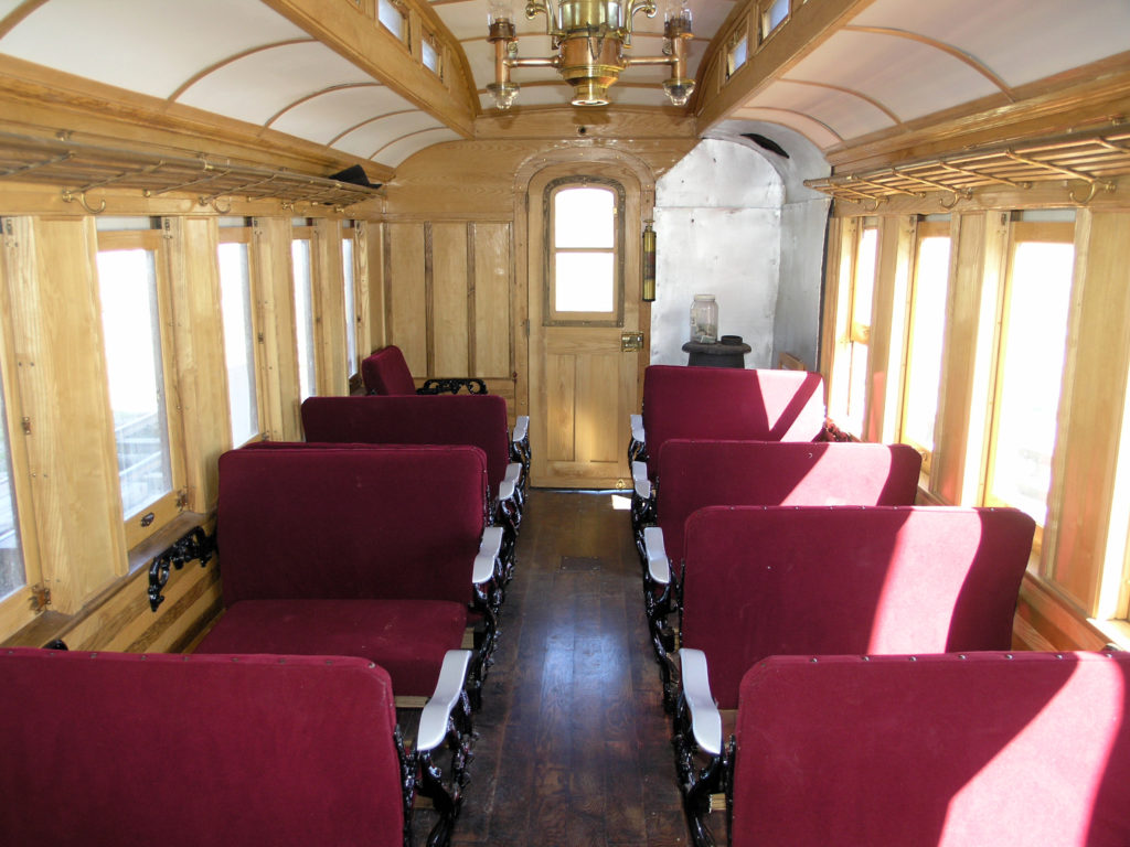 restored coach interior