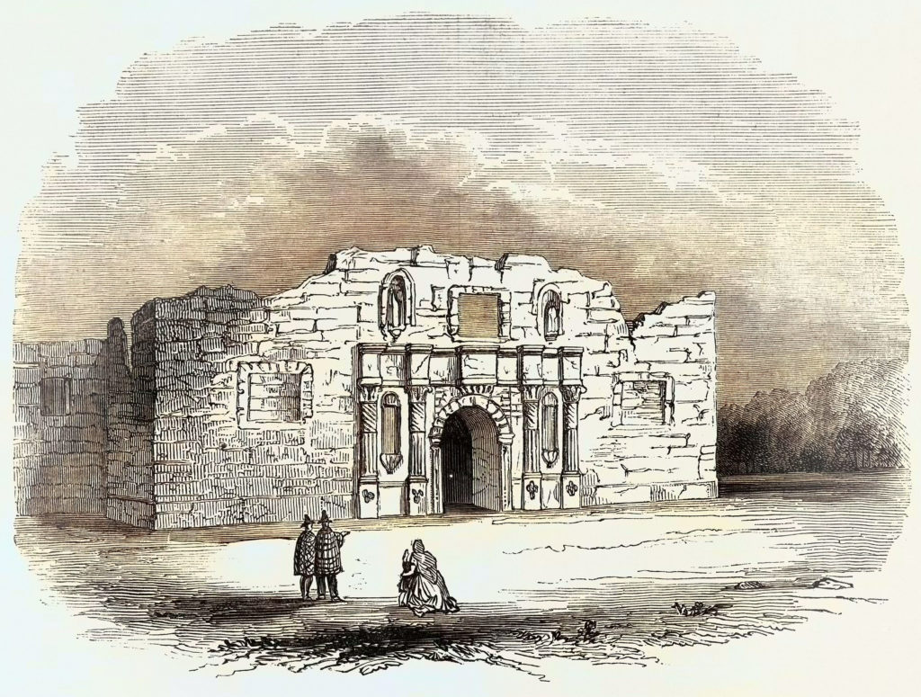 Alamo ruin 1844