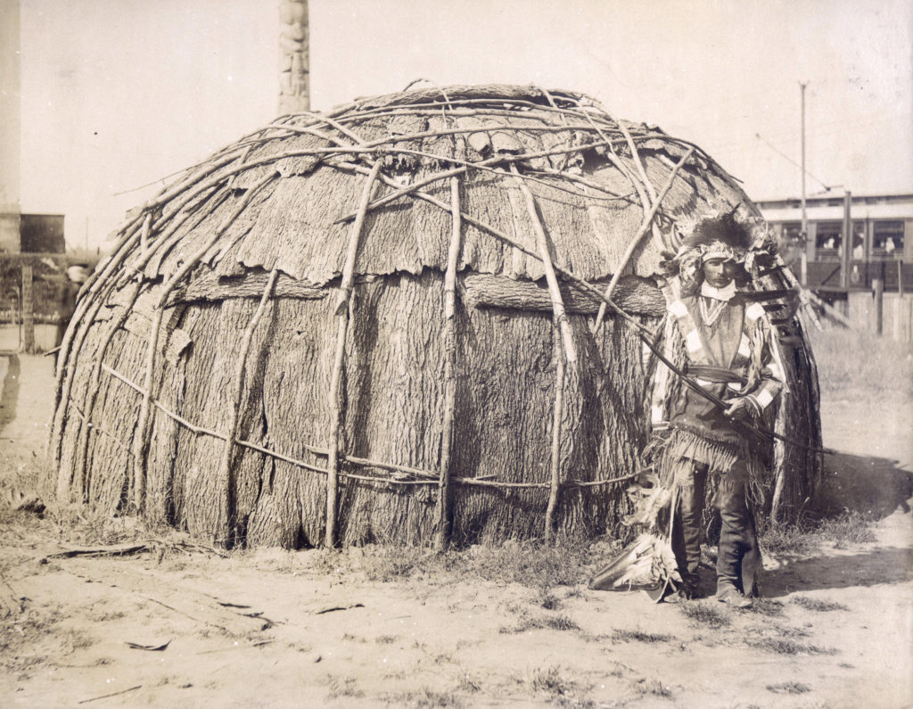 Kickapoo wickiup dwelling