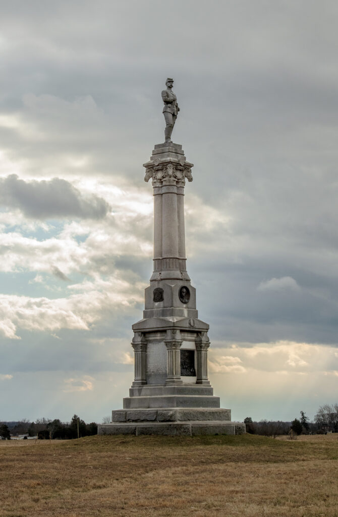 Michigan Brigade monument at Gettysburg