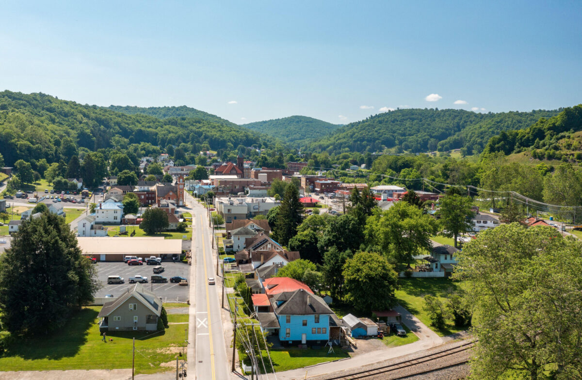View of Philippi, West Virginia