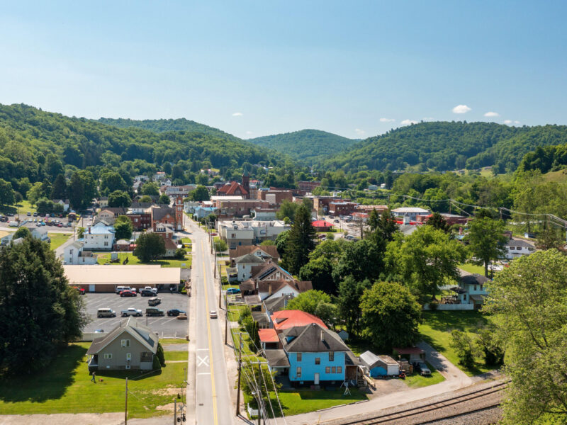 View of Philippi, West Virginia