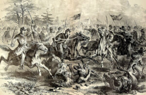 Cavalry battle at Yellow Tavern