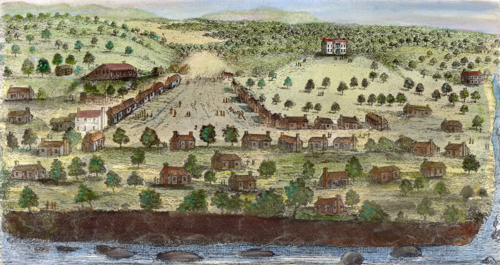 Austion, Texas, 1840