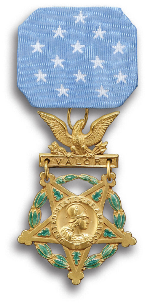 Photo of Medal of Honor.