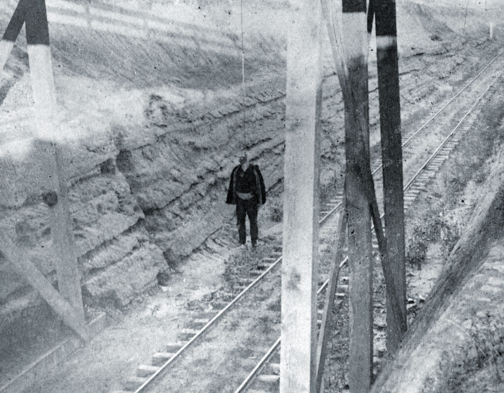 Patrick Cleary hanged from railroad bridge