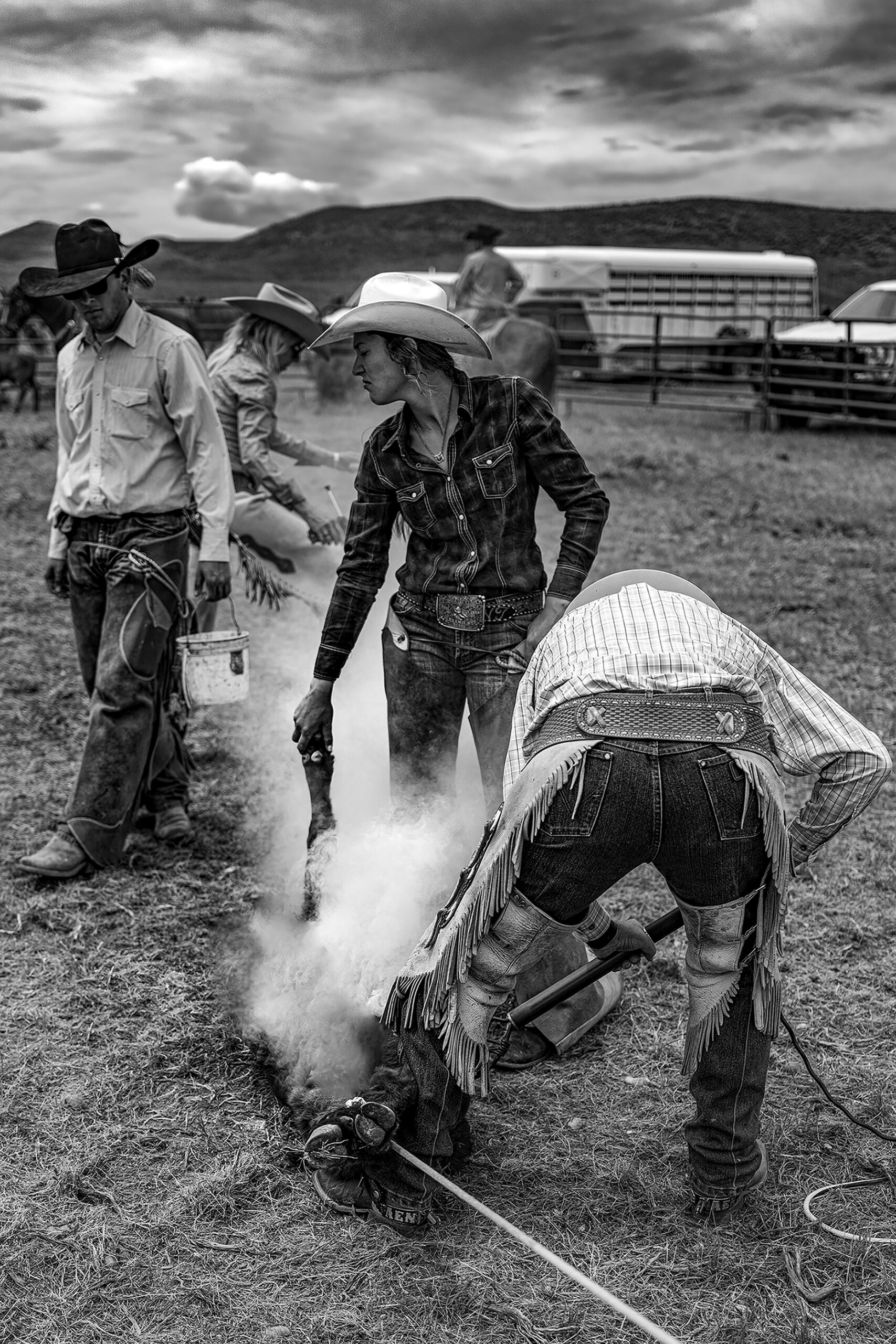 Then and Now on a Western Ranch