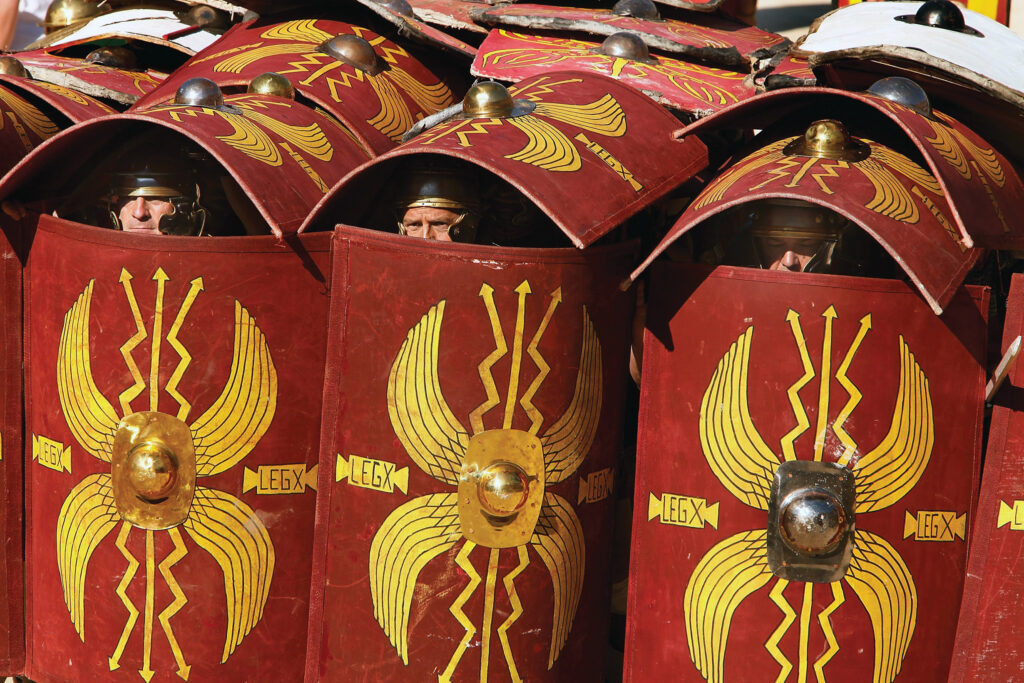 caesar-shield-troops-reenactors