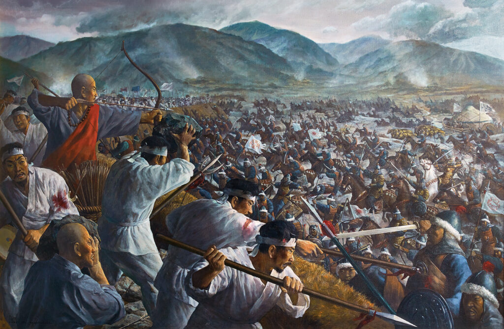mongols-invasion-korea-monk-archer