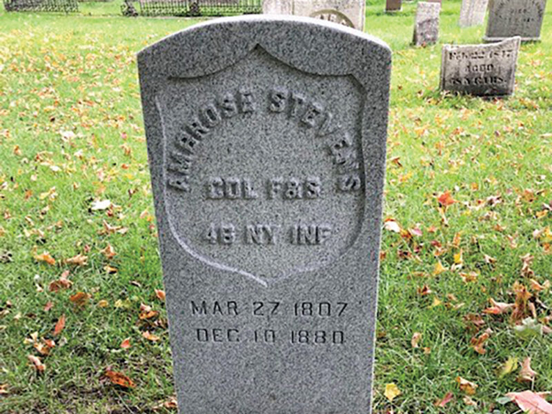 Ambrose Stevens gravesite