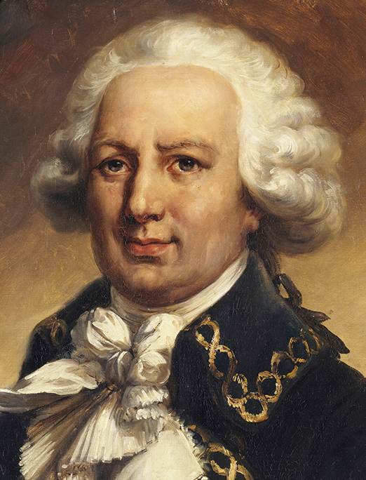 Portrait of Louis-Antoine de Bougainville.
