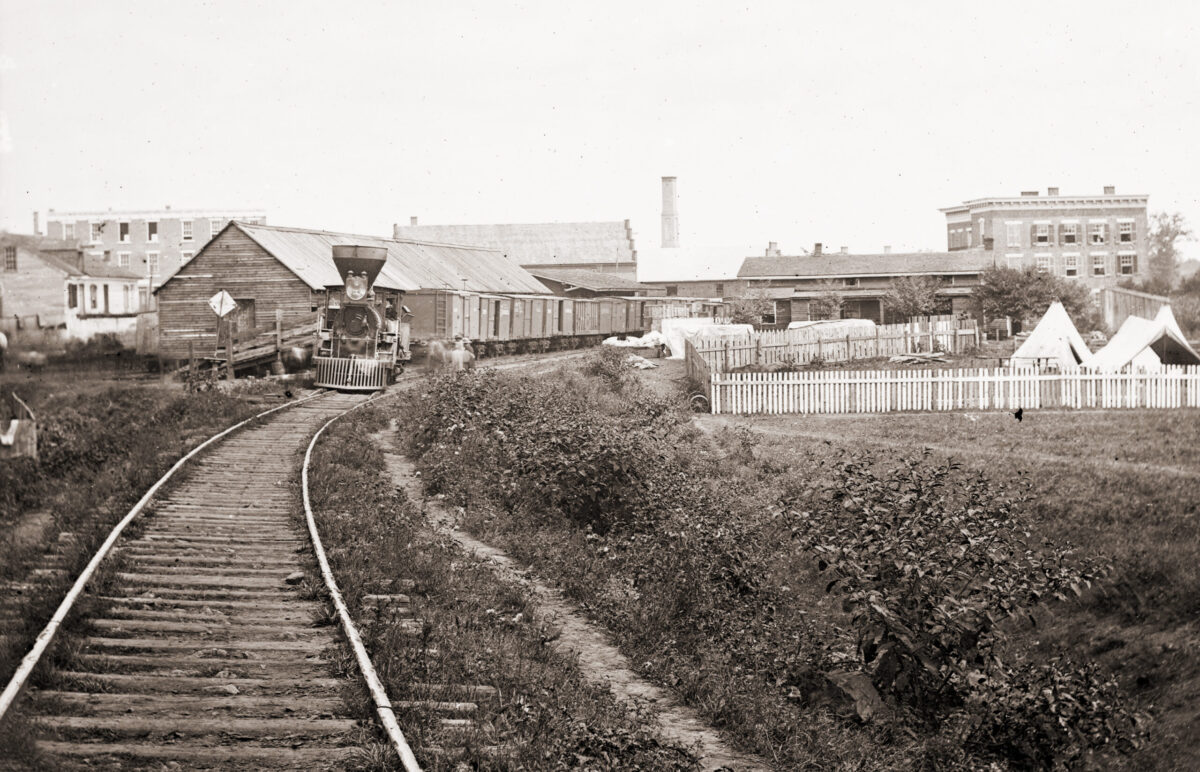 Railroad depot in Culpeper, Virginia